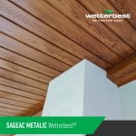 Sageac metalic pentru acoperis wetterbest